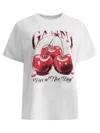 Ganni Basic Jersey Cherry Relaxed T-shirt