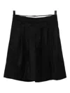 Ganni Tailored Shorts In Black