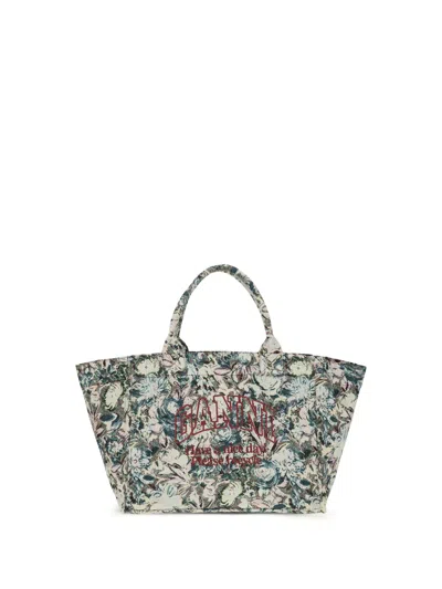 GANNI TAPESTRY XXL TOTE BAG