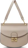 Ganni Shoulder Bags In 873 Oyster Grey