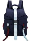 Ganni Tech Cargo Backpack In Blau