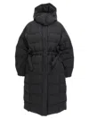 Ganni Tech Seersucker Puffer Down Jacket