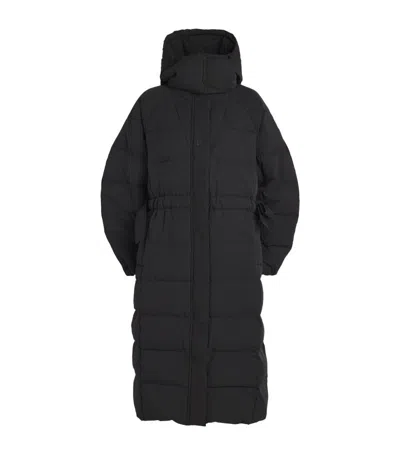 GANNI GANNI TECHNICAL SEERSUCKER PUFFER COAT