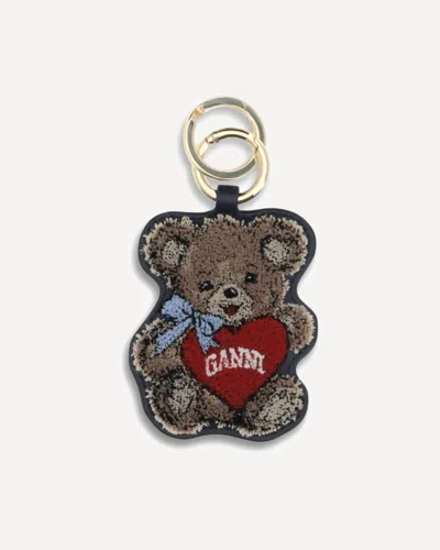 GANNI TEDDY BEAR KEYRING