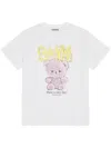 Ganni Women Teddy Organic Cotton T-shirt