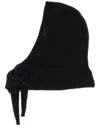 Ganni Wool Balaclava In Black