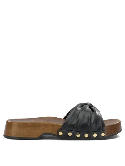 Ganni "tia Fairy" Slide In Black