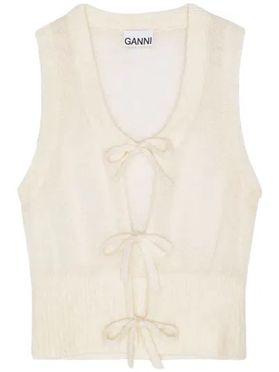GANNI TIED VEST