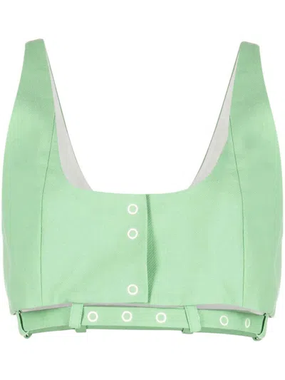 Ganni Top In Green