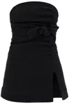 Ganni Strapless Viscose Top For