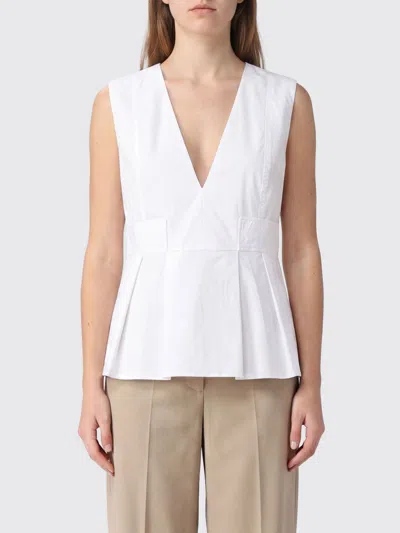 Ganni Top Woman In White