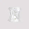 Ganni Women Organic Cotton Denim Corset