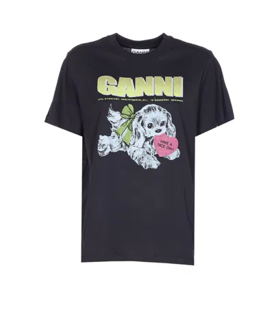 GANNI GANNI T-SHIRTS AND POLOS