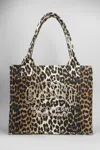 Ganni Women Large Easy Shopping Tote Bag