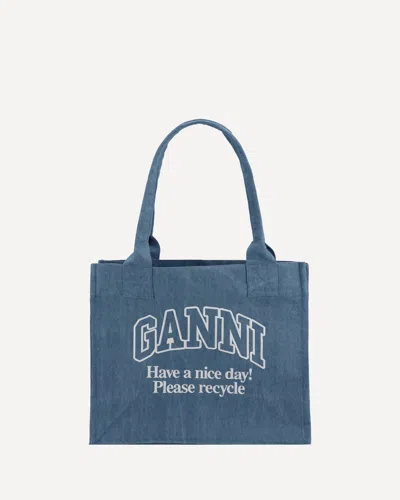 Ganni Tote Bag In Multicolor