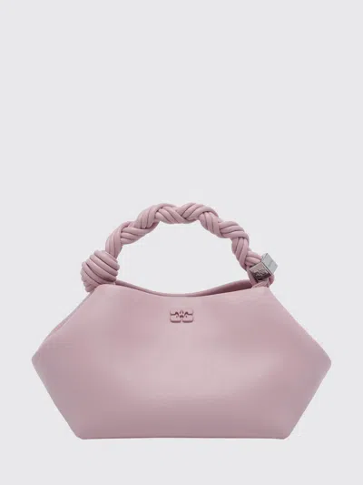 Ganni Tote Bag Woman In Pink