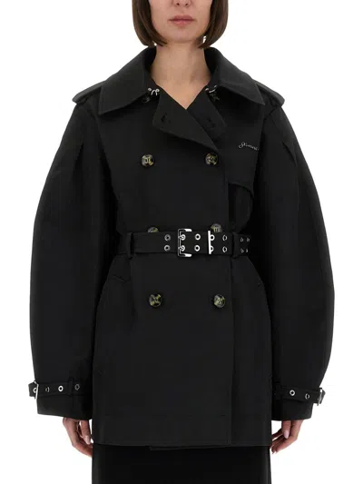 GANNI GANNI TRENCH MIDI