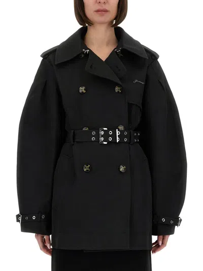 GANNI GANNI TRENCH MIDI