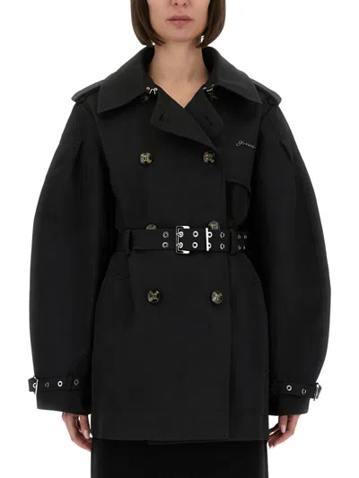 GANNI TRENCH MIDI