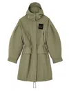 Ganni "tri-layer" Parka In Green