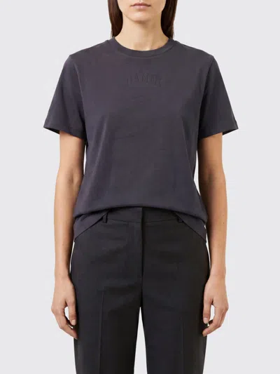 Ganni Tシャツ レディース カラー チャコール In Gray