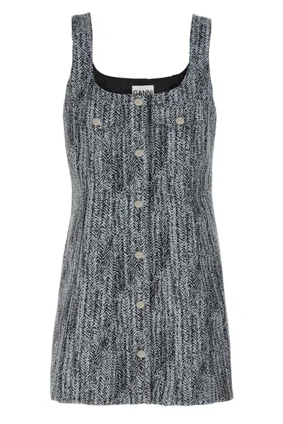 Ganni Tweed Dress