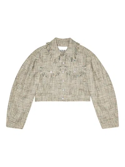 Ganni Tweed Jacket