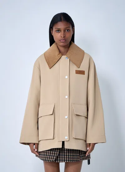 GANNI TWILL JACKET