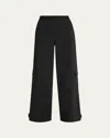 Ganni Twill Suiting Cargo Pants