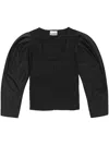 Ganni Top In Black