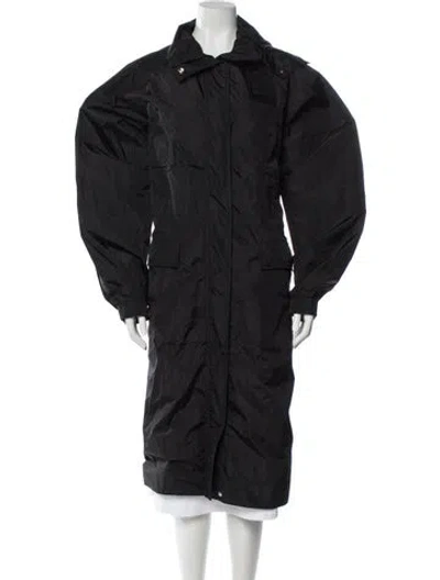 Pre-owned Ganni Utility Jacket W/ Tags In Gray