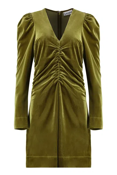 Ganni Dresses In Green