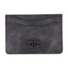 Ganni Vintage Card Holder In Black