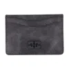 Ganni Vintage Card Holder In Gray