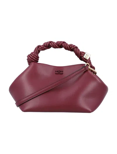Ganni Viola Crossbody Bag For Women In Purple