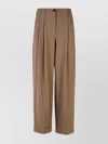 Ganni Shiitake Viscose Blend Pants