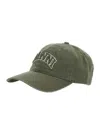 Ganni Washed Cotton Canvas Cap Emb