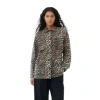 Ganni Leopard Canvas Jacket