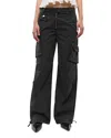 Ganni Women Organic Cotton Cargo Trousers