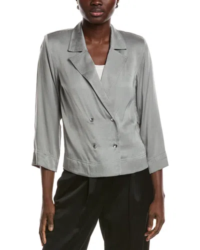 GANNI GANNI WASHED SATIN SHIRT