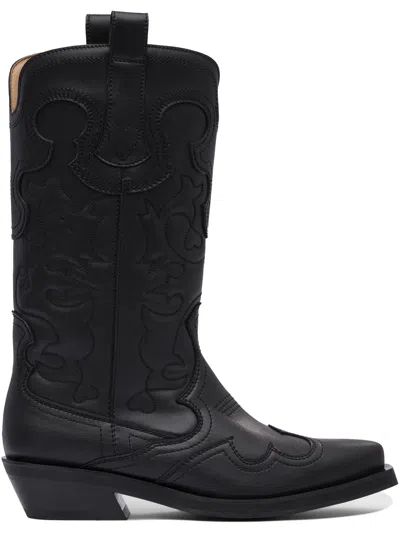 GANNI GANNI WESTERN TEXAS BOOTS