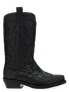 Ganni Embroidered Western Boots Women
