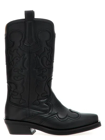GANNI GANNI  'WESTERN' TEXAS BOOTS