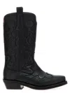 Ganni Embroidered Western Boots Women