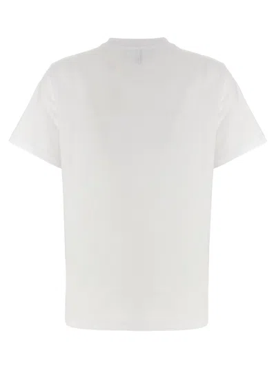 Ganni 'white Animal Print' T Shirt