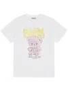 Ganni Women Teddy Organic Cotton T-shirt
