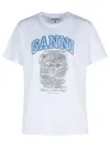 Ganni Basic Jersey Kitty Margot Relaxed T-shirt