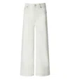 Ganni White Cropped Jeans