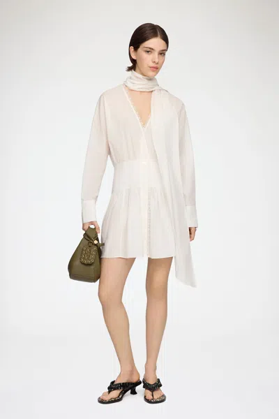 Ganni White Dress