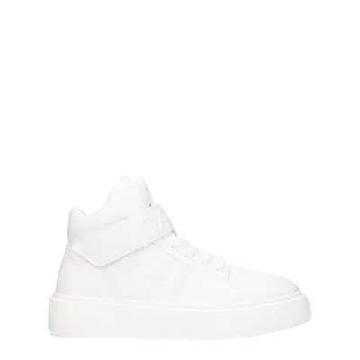 Ganni White Leather Sneakers